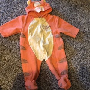 Tigger fleece bunting